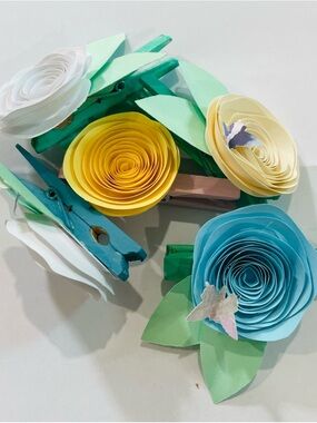 6 fridge magnet clips